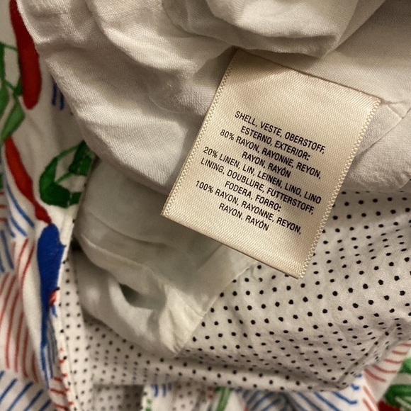 Anthropologie CONVERSATIONS Limited Edition Umbrella Print Skirt - Picture 9 of 9